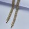 Gold plated with mirror surface stability, hypoallergenic with excellent color stability