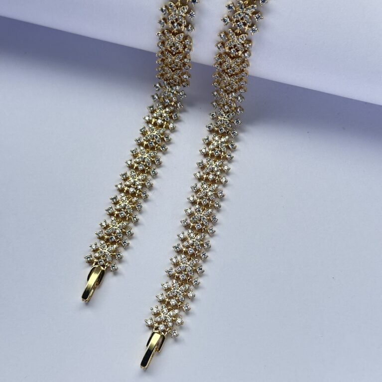 Gold plated with mirror surface stability, hypoallergenic with excellent color stability