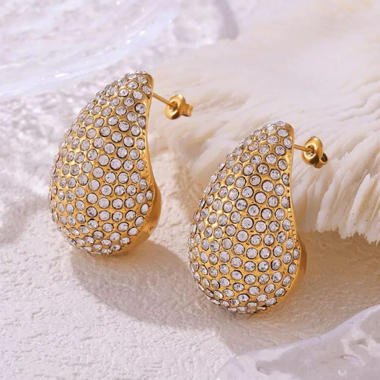 Water Drop Stone Earring