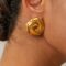 18k Gold Plated Stainless Steel Earring